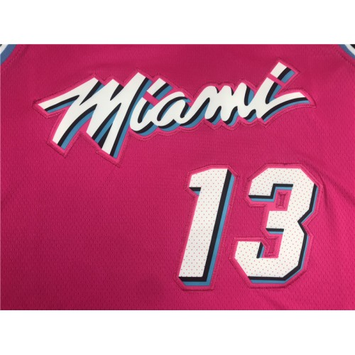 Miami Heat Bam Adebayo Jersey Pink